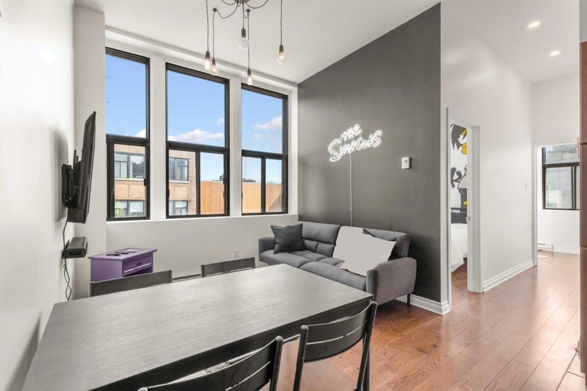 M11 The Simpsons Suite 3Br In The Heart Of Mtl Montréal Dış mekan fotoğraf